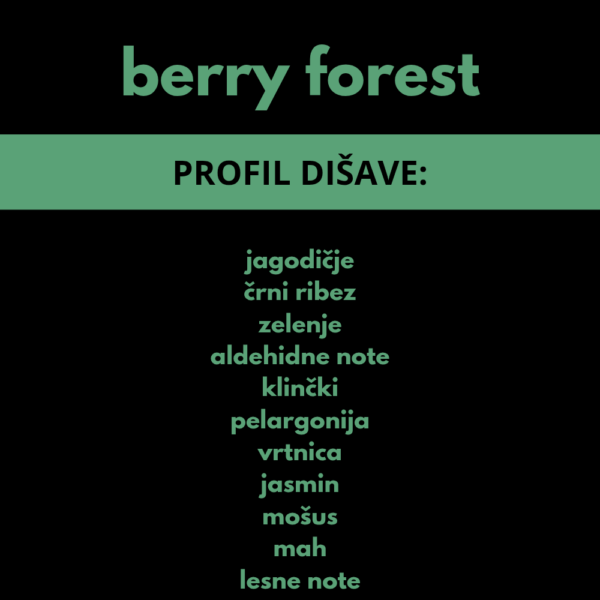 Berry Forest 3 DIŠEČI VOSEK BERRY FOREST