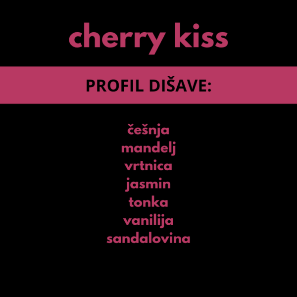 Cherry Kiss 3 DIŠEČI VOSEK CHERRY KISS