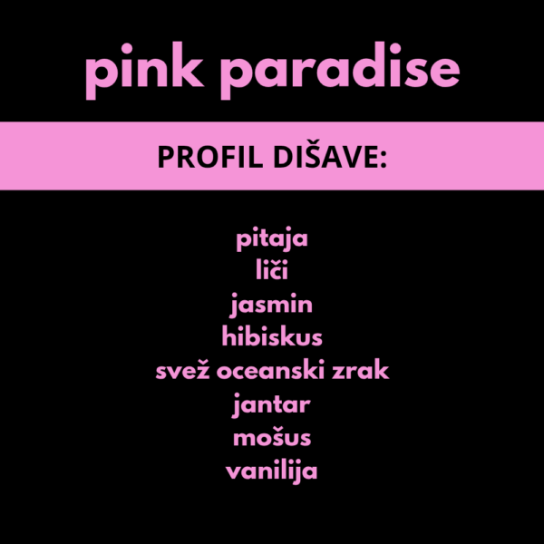 Pink Paradise 3 DIŠEČI VOSEK PINK PARADISE