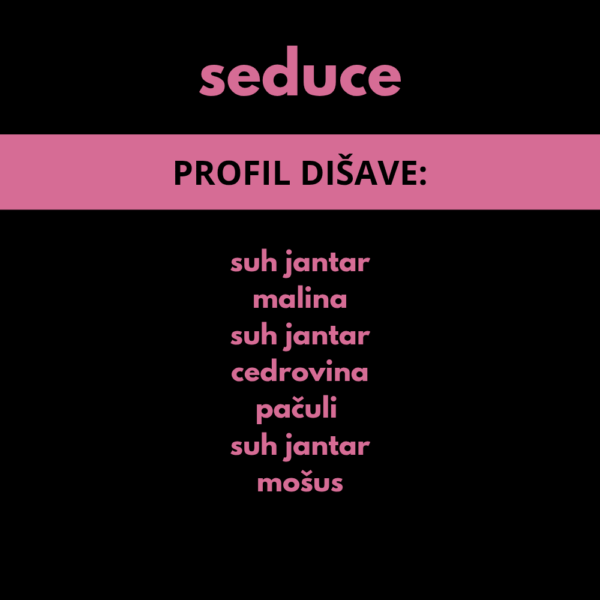 Seduce 3 DIŠEČI VOSEK SEDUCE