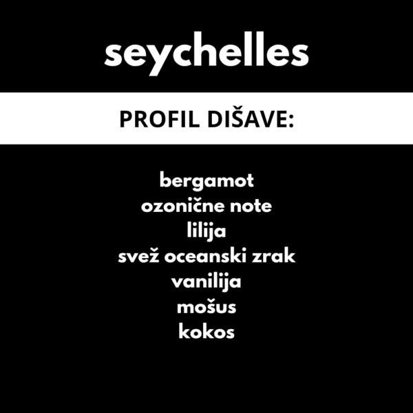 Seychelles 3 DIŠEČI VOSEK SEYCHELLES