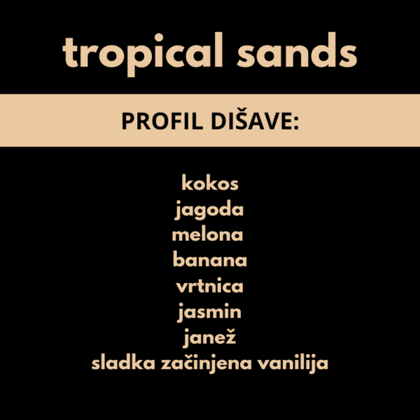 Tropical Sands 3 DIŠEČI VOSEK TROPICAL SANDS