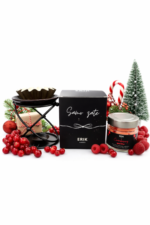 DARILNI SET IZPARILNIK IN SOJIN DIŠEČI VOSEK