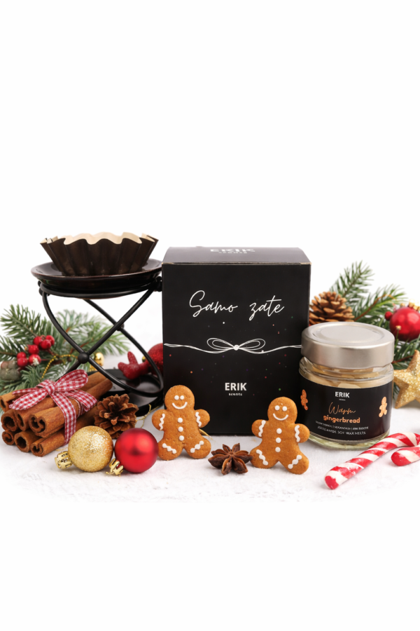 DARILNI SET IZPARILNIK IN SOJIN DIŠEČI VOSEK