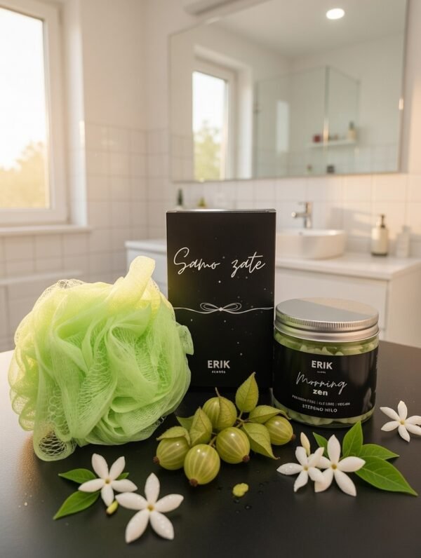 Darilni set Morning Zen DARILNI SET STEPENO MILO IN GOBICA ZA PRHANJE