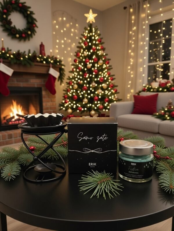 DARILNI SET IZPARILNIK IN SOJIN DIŠEČI VOSEK