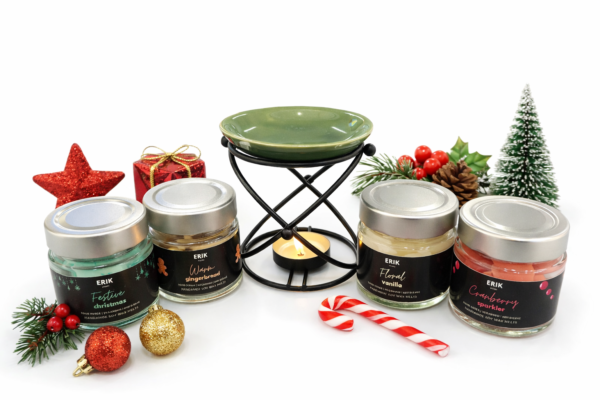 DARILNI SET IZPARILNIK IN SOJIN DIŠEČI VOSEK